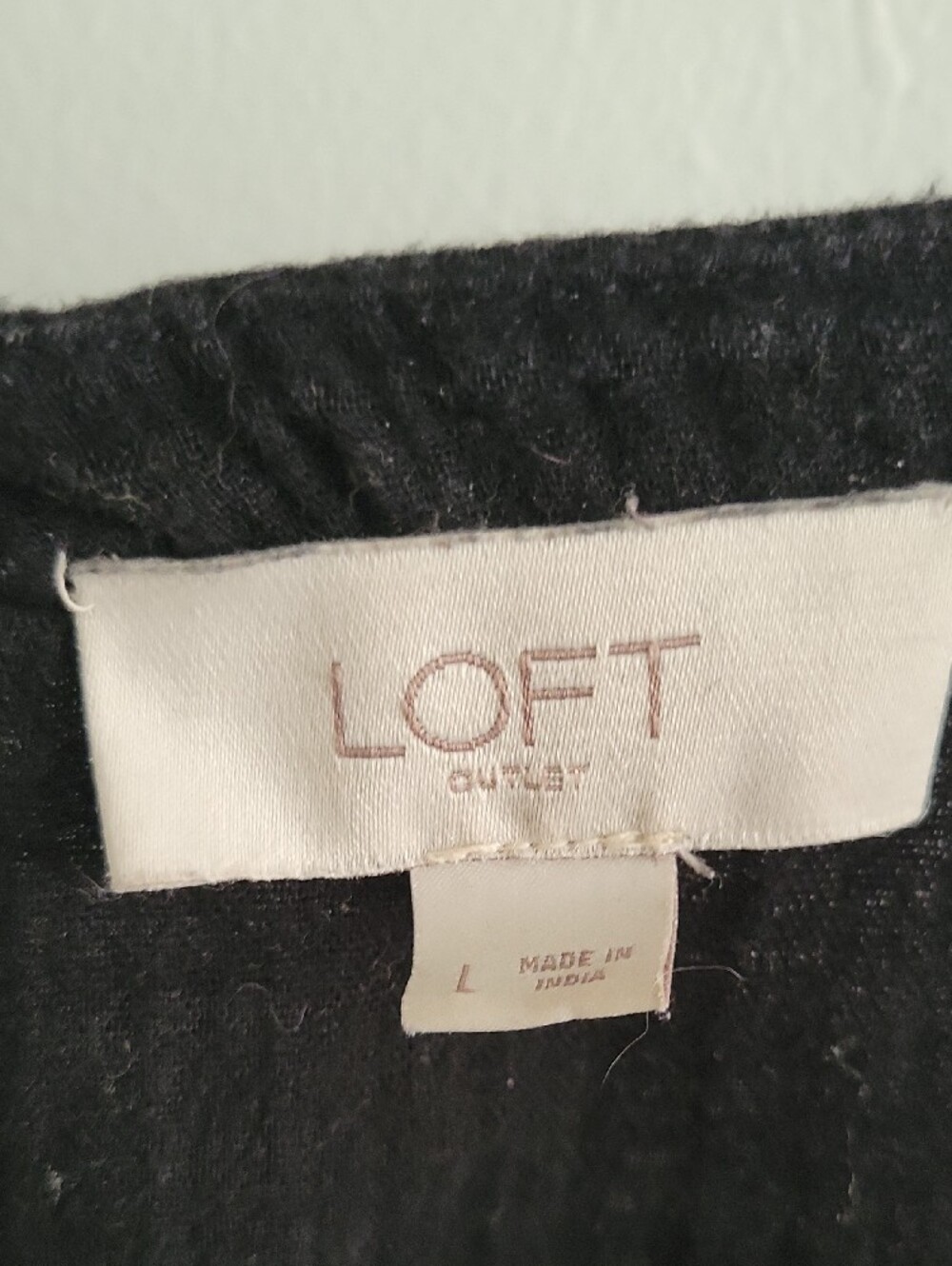LOFT Button-Front Drawstring Short Romper - Picture 2 of 4